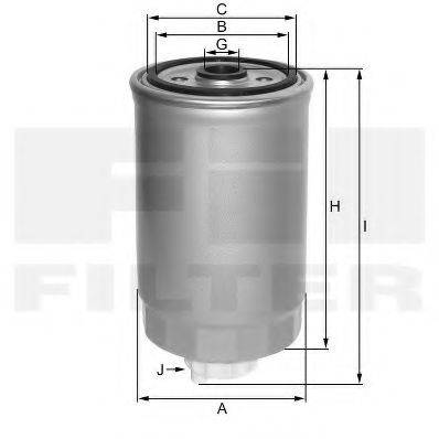 FIL FILTER ZP3071AF Паливний фільтр