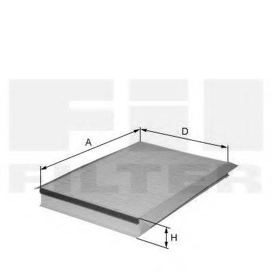 FIL FILTER HCK7197 Фільтр, повітря у внутрішньому просторі