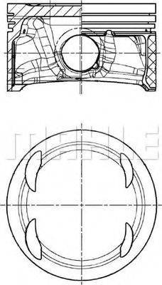 METAL LEVE P9311 Поршень