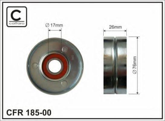 CAFFARO 18500 Натяжний ролик, полікліновий ремінь