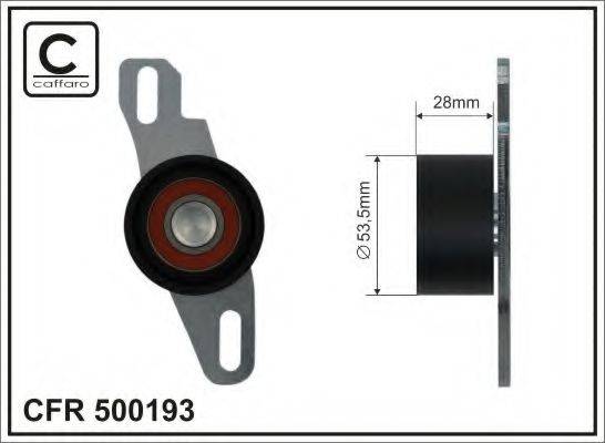 CAFFARO 500193 Пристрій для натягу ременя, ремінь ГРМ
