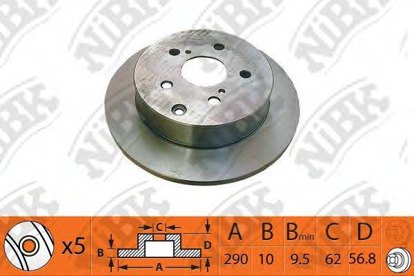 NIBK RN1441 гальмівний диск