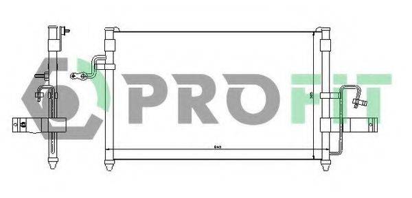 PROFIT PR1141C1 Конденсатор, кондиціонер