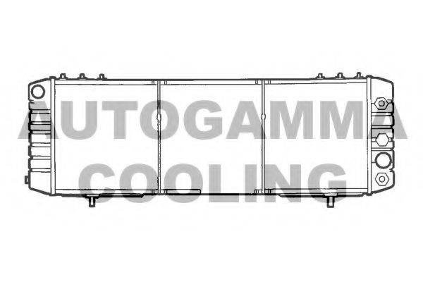 AUTOGAMMA 101210 Радіатор, охолодження двигуна