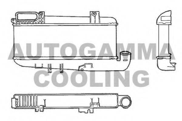 AUTOGAMMA 101477 Інтеркулер