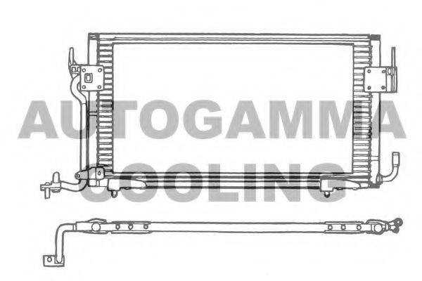 AUTOGAMMA 101595 Конденсатор, кондиціонер