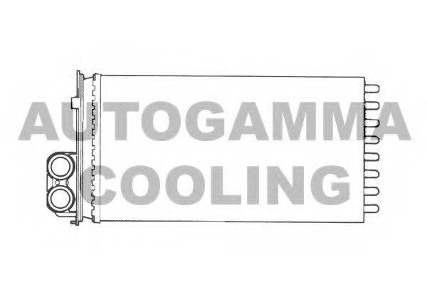 AUTOGAMMA 101661 Теплообмінник, опалення салону