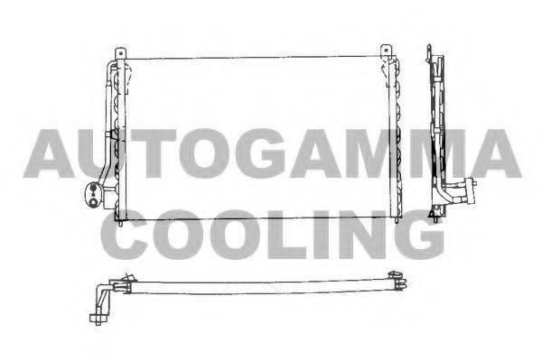 AUTOGAMMA 101710 Конденсатор, кондиціонер