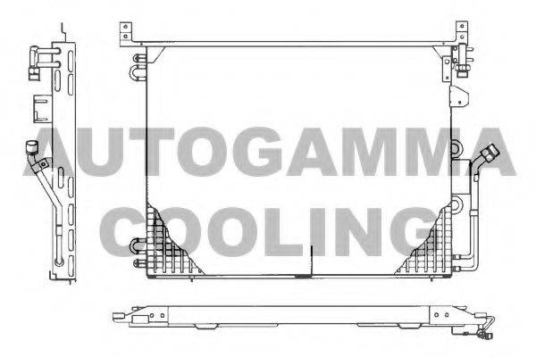 AUTOGAMMA 101729 Конденсатор, кондиціонер