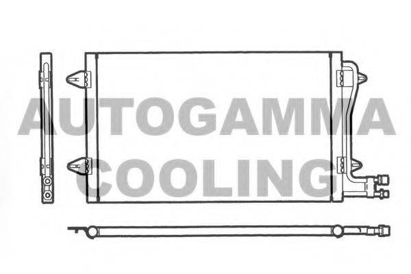 AUTOGAMMA 101733 Конденсатор, кондиціонер