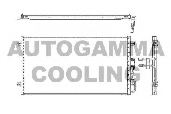 AUTOGAMMA 101748 Конденсатор, кондиціонер