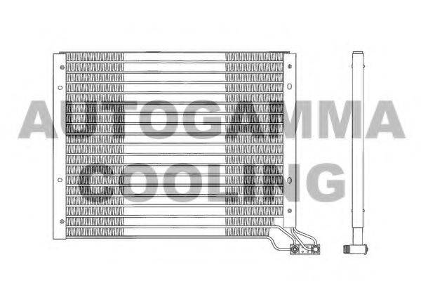 AUTOGAMMA 101826 Конденсатор, кондиціонер
