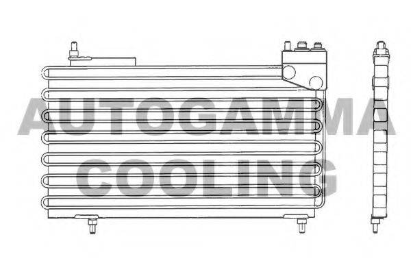 AUTOGAMMA 101837 Конденсатор, кондиціонер