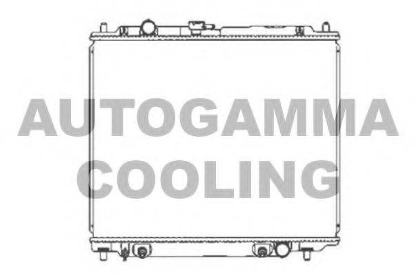 AUTOGAMMA 102178 Радіатор, охолодження двигуна