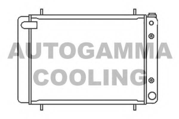 AUTOGAMMA 102292 Радіатор, охолодження двигуна