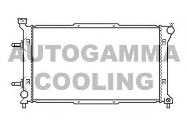 AUTOGAMMA 102316 Радіатор, охолодження двигуна