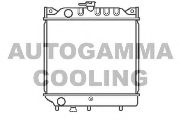 AUTOGAMMA 102332 Радіатор, охолодження двигуна
