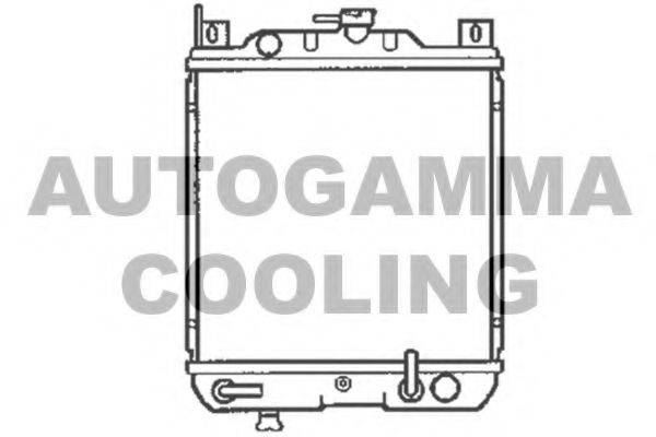 AUTOGAMMA 102338 Радіатор, охолодження двигуна