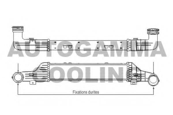 AUTOGAMMA 102399 Інтеркулер