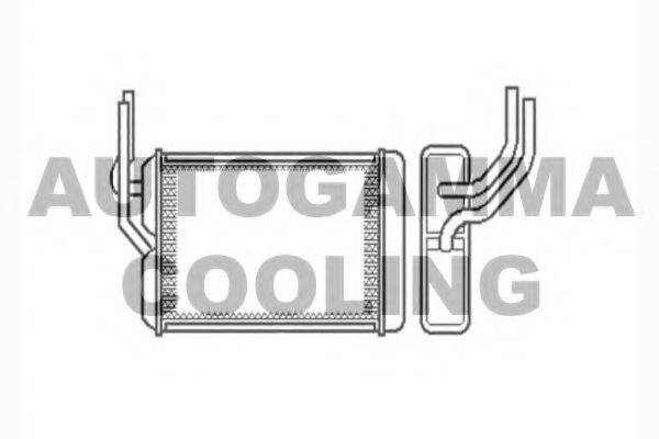 AUTOGAMMA 102465 Теплообмінник, опалення салону