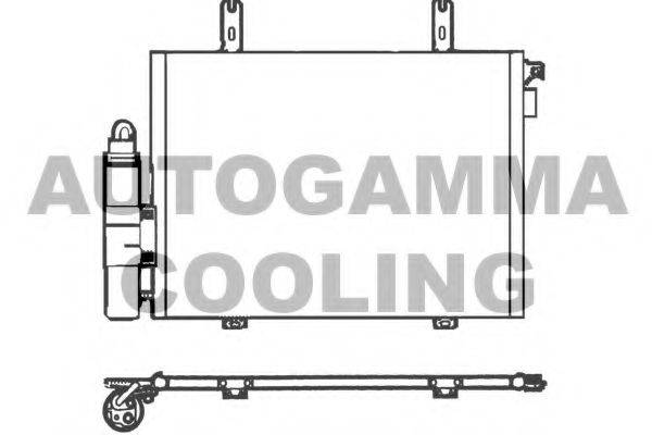 AUTOGAMMA 102562 Конденсатор, кондиціонер