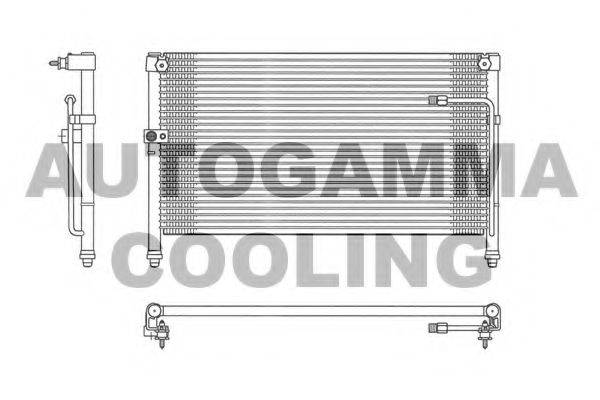 AUTOGAMMA 102675 Конденсатор, кондиціонер