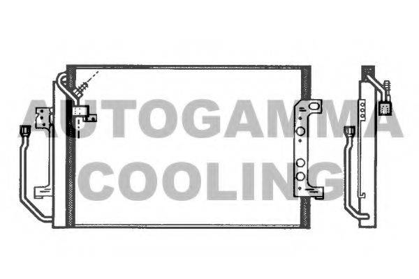 AUTOGAMMA 102695 Конденсатор, кондиціонер