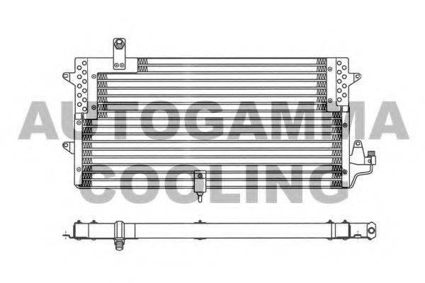 AUTOGAMMA 102822 Конденсатор, кондиціонер