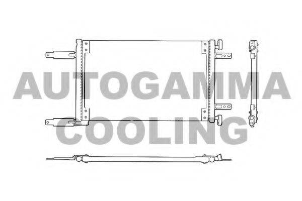 AUTOGAMMA 102966 Конденсатор, кондиціонер