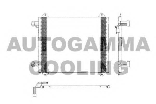 AUTOGAMMA 103028 Конденсатор, кондиціонер