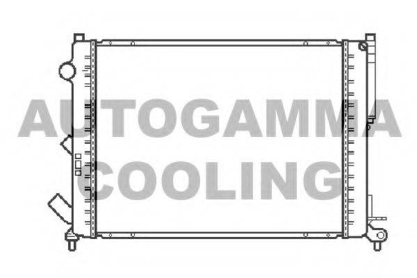 AUTOGAMMA 103066 Радіатор, охолодження двигуна