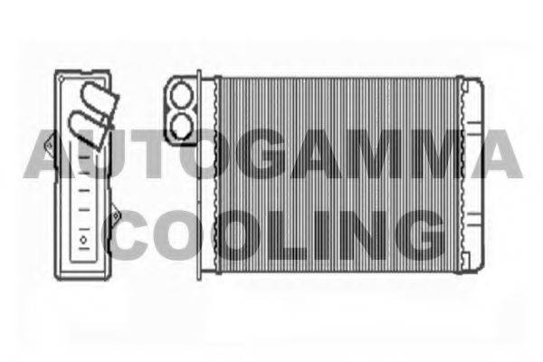 AUTOGAMMA 103140 Теплообмінник, опалення салону