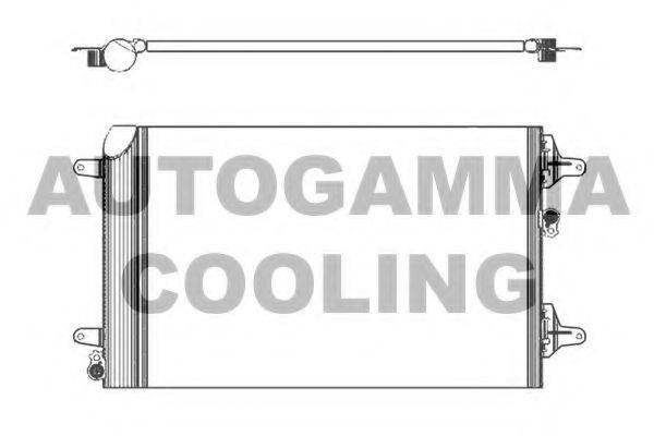 AUTOGAMMA 103151 Конденсатор, кондиціонер
