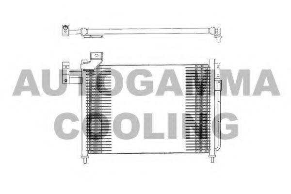 AUTOGAMMA 103314 Конденсатор, кондиціонер