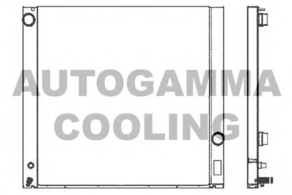 AUTOGAMMA 103560 Радіатор, охолодження двигуна