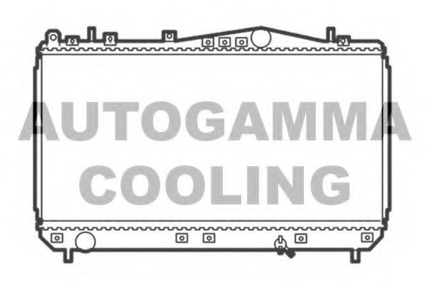 AUTOGAMMA 103650 Радіатор, охолодження двигуна