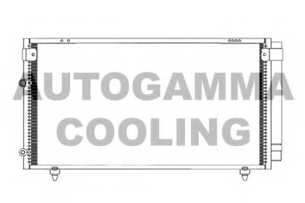 AUTOGAMMA 103710 Конденсатор, кондиціонер