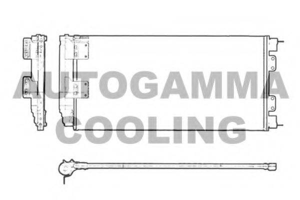 AUTOGAMMA 103763 Конденсатор, кондиціонер