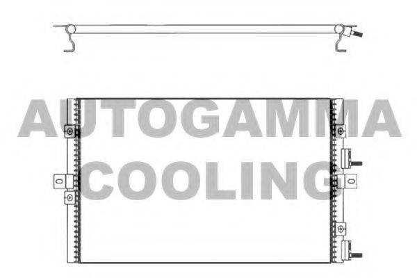 AUTOGAMMA 103834 Конденсатор, кондиціонер