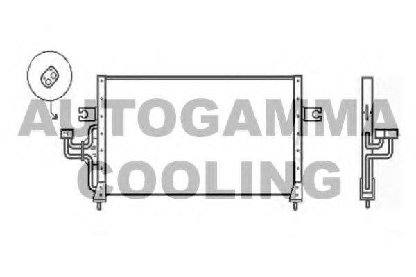 AUTOGAMMA 103930 Конденсатор, кондиціонер