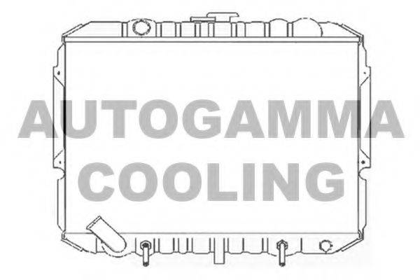 AUTOGAMMA 103935 Радіатор, охолодження двигуна