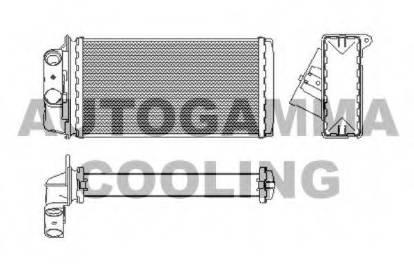 AUTOGAMMA 103969 Теплообмінник, опалення салону