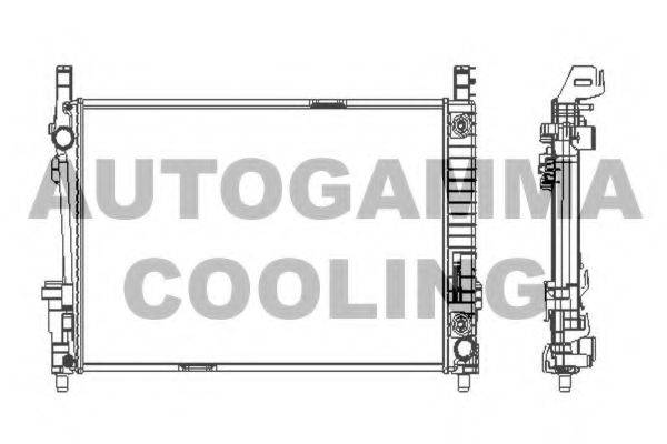 AUTOGAMMA 103994 Радіатор, охолодження двигуна