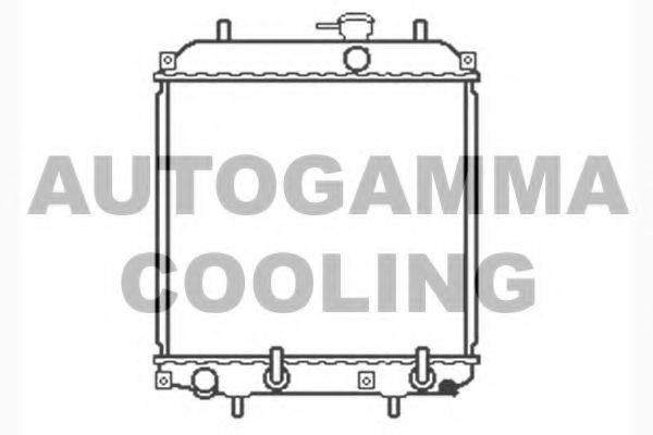 AUTOGAMMA 104042 Радіатор, охолодження двигуна