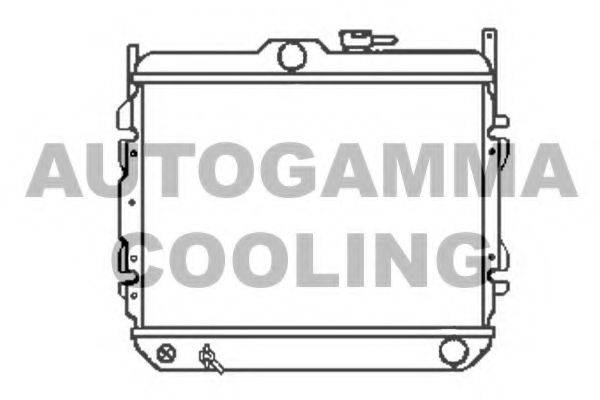 AUTOGAMMA 104060 Радіатор, охолодження двигуна