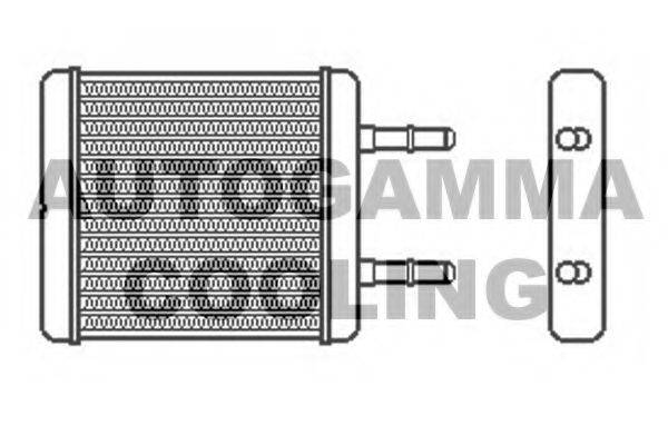 AUTOGAMMA 104091 Теплообмінник, опалення салону