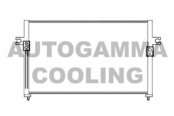 AUTOGAMMA 104098 Конденсатор, кондиціонер