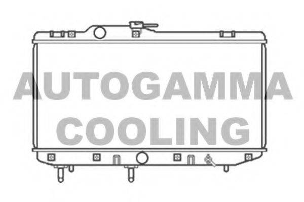 AUTOGAMMA 104192 Радіатор, охолодження двигуна