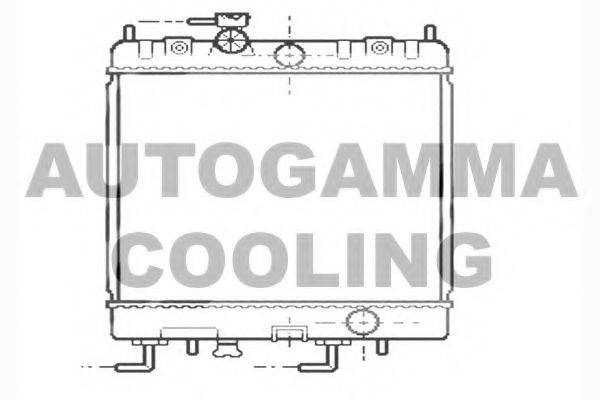 AUTOGAMMA 104421 Радіатор, охолодження двигуна