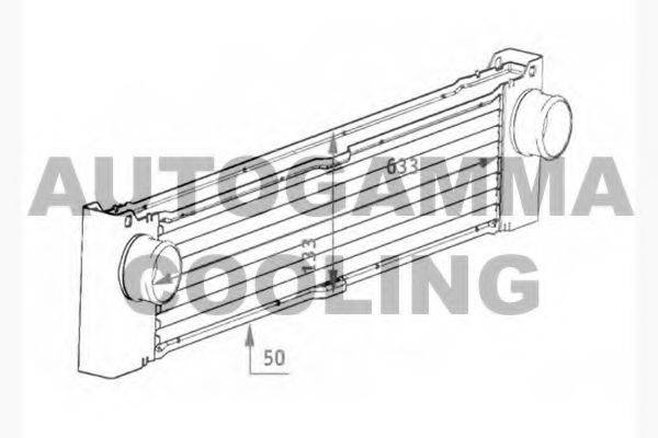 AUTOGAMMA 104489 Інтеркулер
